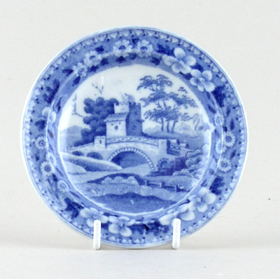 Toy Soup Plate c1840